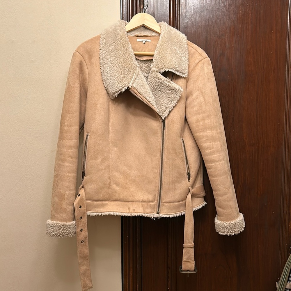 Tularosa Suede and Fur Jacket